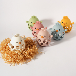 Mordedor de Silicona Personalizado de Fábrica Muslinlife, Libre de BPA, Diseño Hueco Suave, para Bebés de 0 a 24 Meses y de 2 a 4 Años, Forma Redonda - Product Image 3