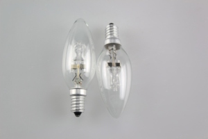 Halogen C35 E14 rõ ràng mờ 18W 28W 42W 240V 130V bóng đèn nến, HAL-C35 - Product Image 5