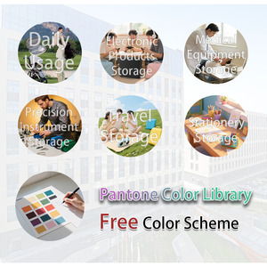 Hộp đựng đồ điện tử di động bằng nhựa cứng EVA thân thiện với môi trường, có khóa kéo, chống thấm nước, bảo vệ khi đi du lịch - Product Image 4