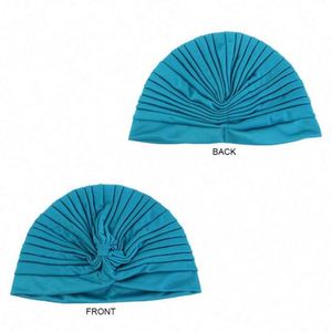 Lot de 3 turbans et bonnets multifonctionnels en polyester pour femmes musulmanes, couleur unie, accessoires de mode d'extérieur, vente en gros, prêts à expédier - Product Image 3