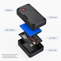 Dispositivo GPS Magnético Impermeable con WiFi 4G 2G, Botón de Emergencia SOS, 6000 mAh de Larga Duración, Localizador de Vehículos, Gestión de Flotas de Autos y Camiones