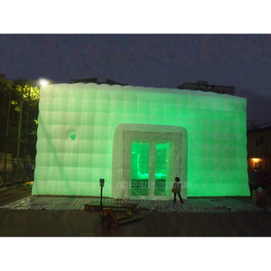 20x11m Outdoor White <strong>Large</strong> <strong>Inflatable</strong> Wedding Party Tent With LED Lights N Movable Doors From Sino <strong>Inflatables</strong> Factory - Product Image 4