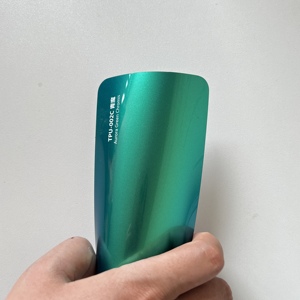 1.52*15m Tpu Changement de Couleur Auto-Adhésif Auto-Guérison <span class=keywords><strong>Mat</strong></span> <span class=keywords><strong>Kaki</strong></span> <span class=keywords><strong>Vert</strong></span> Foncé Rouleau Wrap Peinture Protecteur Ppf Film - Product Image 3