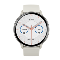 Montre connectée GPS pour hommes et femmes, légère (40g seulement), avec lampe torche LED, étanche 5ATM, plus de 100 modes sportifs, fonction de réponse aux appels