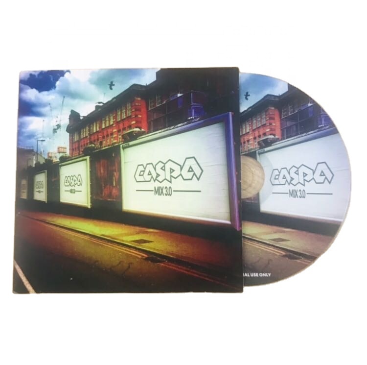 Offset Printing Cd Printing Disk Duplication in Full Color Jacket