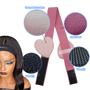 วิกผมแบบปรับได้สำหรับผูกขอบลูกไม้ละลายปรับขนาดได้สายรัดวิกผมยืดหยุ่นสำหรับการวางขอบและรักษาให้อยู่กับที่ - Product Image 6