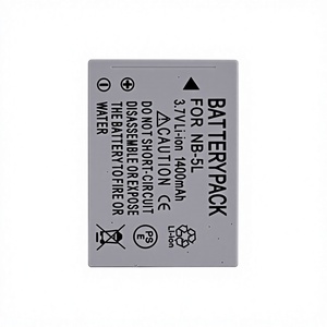 แบตเตอรี่ลิเธียมไอออนแบบชาร์จได้ <span class=keywords><strong>NB</strong></span>-5L 3.7V สำหรับ SX200/SX210/SX220/SX230 และ IXUS 850/<span class=keywords><strong>990</strong></span>/980/970/960 มีสินค้าในสต็อก - Product Image 1