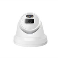 Caméra IP Colvu YCX 8MP à double éclairage, audio bidirectionnel, tourelle réseau couleur intégrale