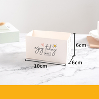 Boîte à sandwich jetable en gros, emballage pour toasts, prix d'usine, étui à petit-déjeuner en carton blanc, personnalisable avec logo, faible MOQ