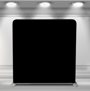 Telón de fondo de cabina de fotos de tela de tensión blanca impresa personalizada 8x8 Banner de exhibición de doble cara para Feria Comercial y fotografía - Product Image 2
