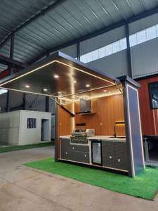 Pérgola de Acero Moderna con Estructura Rectangular Personalizable para Cocina al Aire Libre, Gazebo, Patio, Jardín, Toldo, 1 Año de Garantía, Terraza de Villa - Product Image 1