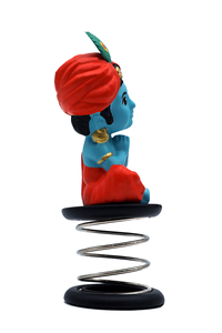 Bhakti Krishna, Adorno Decorativo de Plástico en Tono Azul para el Tablero del Auto y el Templo del Hogar, Estilo Primaveral, para Decoración del Hogar - Product Image 2