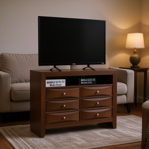 Mobile Porta TV Glory Furniture Marilla 50-54 Pollici, Design Contemporaneo in Legno - Product Image 2