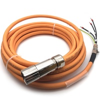 Cadena de Cables Blindada de Silicona de Alta Flexibilidad con Bridas para Cables, Apta para Cables de Alimentación de Servomotores Lenz EYP005Y0150A00
