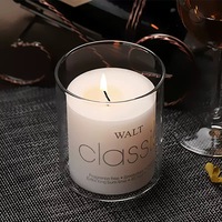 Porte-bougie cylindrique en verre transparent, tube en verre droit et haut pour bougies piliers, décoration de centre de table de mariage
