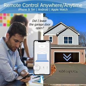 Abrepuertas de Garaje Inteligente EKyro, Control Remoto Universal por WiFi, <span class=keywords><strong>Compatible</strong></span> <span class=keywords><strong>con</strong></span> Alexa/<span class=keywords><strong>Google</strong></span> <span class=keywords><strong>Home</strong></span>/<span class=keywords><strong>iPhone</strong></span>/Android, Alerta de Apertura Izquierda - Product Image 3