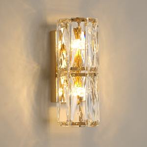 Werkspreis moderne zylindrische Edelstahl-Kristall-7W-Led-Wandlampe - Product Image 2