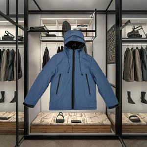 Chaqueta de Lona Impermeable Unisex Personalizada para Pesca de Primavera, Transpirable, Reciclable, Libre de PFAS, Chaqueta Deportiva Bordada con Cierre de Cremallera - Product Image 1