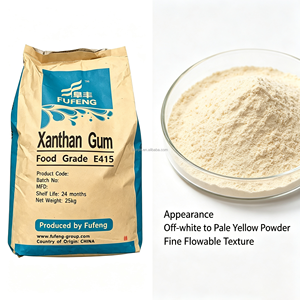 Gomme xanthane de marque Fufeng <span class=keywords><strong>E415</strong></span>, stabilisateur de suspension de pulpe à large plage de pH et résistant au sel pour jus de fruits et boissons lactées végétales - Product Image 4