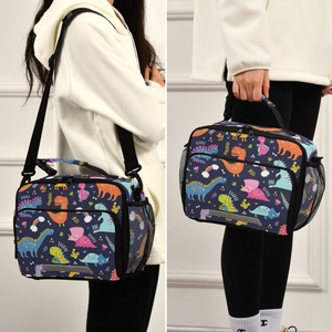 New Arrival Custom Dinosaur Print <b>Lunch</b> <b>Box</b> Waterproof Insulated Snack <b>Bag</b> Bento <b>Box</b> School <b>Lunch</b> Cooler <b>Bag</b> for Kids - Product Image 5