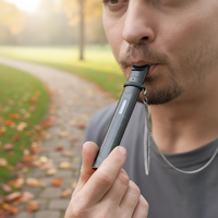 Espirómetro Digital Portátil, Medidor de Capacidad Pulmonar, para Pruebas Físicas Estudiantiles, Ejercitador Respiratorio Inteligente, Entrenamiento Muscular