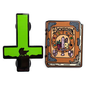 Gros personnalisé croix religieuse broche livre émail dur <span class=keywords><strong>islamique</strong></span> chapeau épingles jésus - Product Image 1