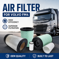 Nouveau filtre à air haute performance de remplacement direct 21337557 7421337557 pour moteur de camion FH FM4, cartouche robuste OEM