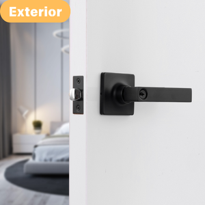 2025 ट्यूबलर लीवर दरवाजा लॉक सेट गोपनीयता लोगो जस्ता मिश्र धातु मार्ग लीवर हैंडल <span class=keywords><strong>3</strong></span> कुंजी नवीनतम डिजाइन एंटी-चोरी वाटरप्रूफ पाउडर - Product Image 3