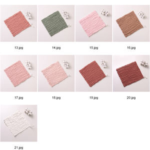 مناشف أطفال من الموسلين 100% قطن، مناشف ناعمة للوجه والجسم، مناشف أطفال لطيفة وماصة - Product Image 3