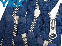 3 #   Fermeture éclair à glissière ouverte en laiton de haute qualité DA8LH avec curseur à verrouillage automatique pour vestes, sacs, textiles de maison et couture