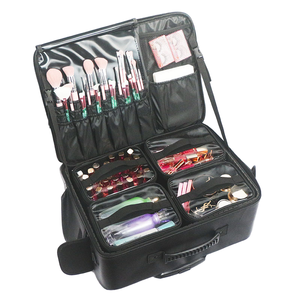 Sac de transport OBOX en promotion pour femme avec roulettes universelles, idéal pour le shopping, la randonnée, les sorties d'automne, le camping, les pique-niques et le rangement de maquillage - Product Image 1
