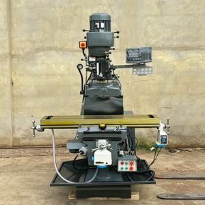 Factory Direct 4# Turret Milling <b>Machine</b> Vertical Horizontal Metal Milling <b>Machine</b> Optional Auto <b>Feed</b> For Mold <b>Processing</b> - Product Image 3