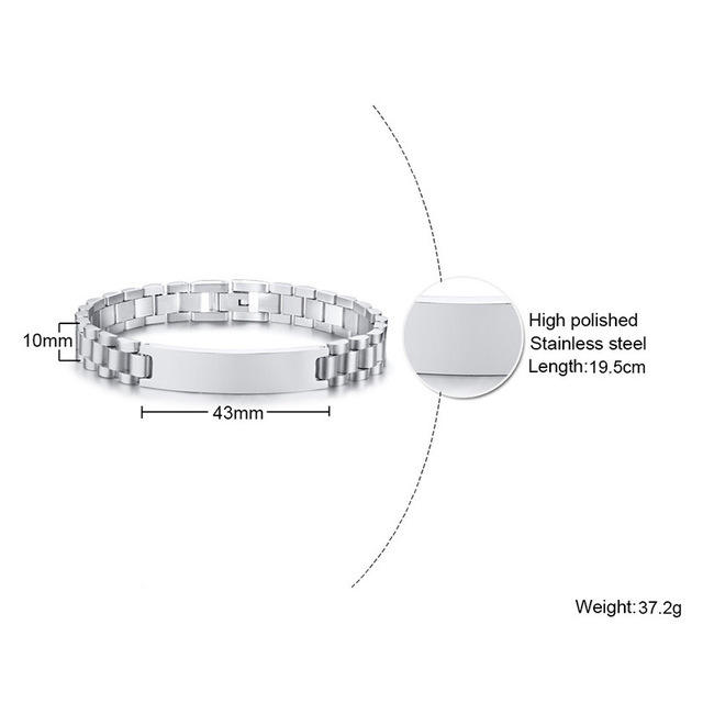 สีเงิน, ความกว้าง: 10 มม.