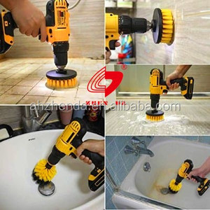 4 pièces <span class=keywords><strong>Brosse</strong></span> de Nettoyage <span class=keywords><strong>Brosse</strong></span> <span class=keywords><strong>Autolaveuse</strong></span> Kit de <span class=keywords><strong>Brosse</strong></span> pour le Nettoyage de la Salle De Bain - Product Image 6