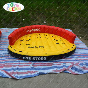 Okyanus oyuncaklar fabrika özelleştirilmiş su spor oyunları şişme disko UFO su çekme - Product Image 5