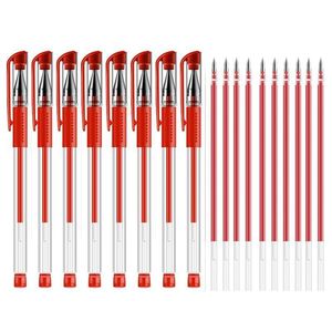 JPS OEM Boligrafo Promotie Groothandel Goedkope Gelpen Kogelpunt Naaldpunt 0.5MM Plastic Gelpen - Product Image 6
