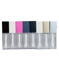 Tubes de brillant à lèvres personnalisés de 9.5ml avec grand emballage de contenants cosmétiques pour brillant à lèvres Blush Tubes d'huile à lèvres liquide de luxe