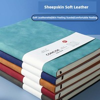 B6 A5 A6 Carnet de notes à couverture rigide en cuir imprimé sur mesure Logo personnalisé Carnet de notes uni pour les étudiants et l'école