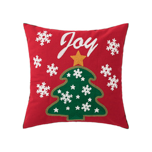 Funda de almohada con bordado de Feliz Navidad, cubierta de cojín de lujo con decoraciones modernas para el hogar, estilo bohemio, 2022 - Product Image 6