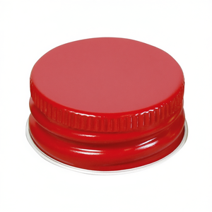 Couvercle de bocal à fermeture torsadée 14 mm, joint en plastique rouge pour bouteilles de stockage - Product Image 2