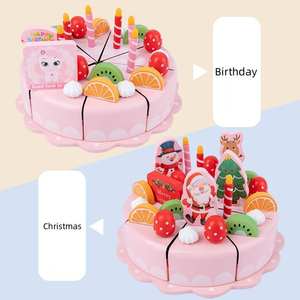 Nouveau <span class=keywords><strong>jeu</strong></span> <span class=keywords><strong>de</strong></span> rôle en bois Simulation pour enfants rose gâteau <span class=keywords><strong>d</strong></span>'<span class=keywords><strong>anniversaire</strong></span> <span class=keywords><strong>de</strong></span> noël <span class=keywords><strong>jeu</strong></span> éducatif semblant <span class=keywords><strong>cuisine</strong></span> cadeau jouets pour filles garçons - Product Image 3