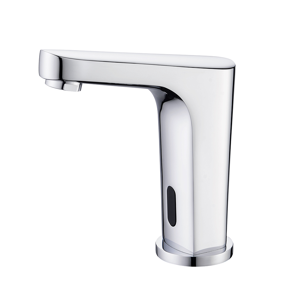 Automatic Sink Mixers Tap Hands Free Infrared Water Tap Bathroom Touchless Sensor Faucet Induction Basin Faucet