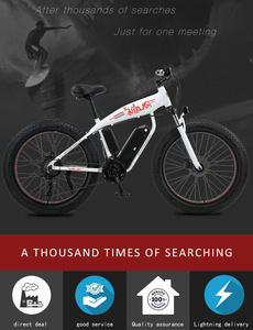 Bicicleta Eléctrica DLSshark de Fábrica, 750W, Neumáticos Anchos 26*4.0, 48V, Cruiser, Híbrida, para Nieve, DLSshark Ebike - Product Image 6