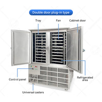 OCEAN industriel fruits de mer liquide azote refroidisseur congélateur vertical poulet viande souffle congélateur armoire à vendre
