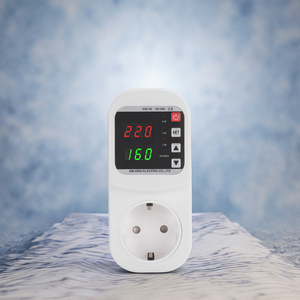 AC 220V/110V ayarlanabilir 16A dalgalanma koruyucusu İngiltere priz aşırı gerilim/düşük gerilim koruyucu tek fazlı PC güvenlik koruma - Product Image 1