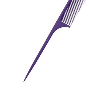 Peine de cola larga para peluquería, accesorio profesional de fibra de carbono resistente al calor con logotipo personalizado - Product Image 6