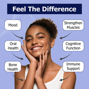 Capsules de Vitamine D3 K2 OEM ODM avec Vitamine D pour la Santé des Dents et des Os, Haute Puissance, Compléments Alimentaires Améliorés - Product Image 6