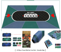 Tapis de jeu en vrac, design personnalisé, tapis de jeu en tissu Jiajibu, caoutchouc naturel antidérapant, imperméable, taille et épaisseur personnalisées pour jeux de cartes