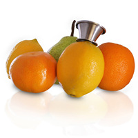 Presse-agrumes manuel professionnel multifonction en acier inoxydable 304 robuste pour oranges, citrons et citrons verts