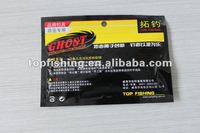 LUTAC Nouveau et amélioré PVC Slow Sinking Sea Bass Thousand-layer Fish Soft Fishing Lure Craw Sequins Simuler Real Fish Mandarin
